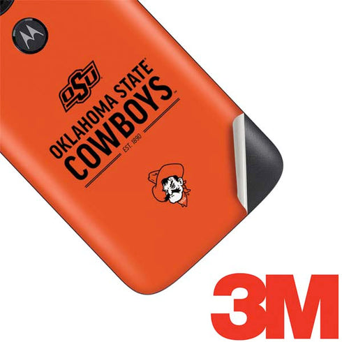 Oklahoma State University OK Cowboys Est 1890 Moto E5 Play Skin
